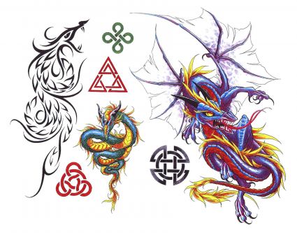 Dragon Picture Design Tats