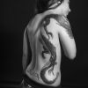 black dragon pic tattoos on side back