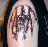 flying dragon pic of tattoo on arm