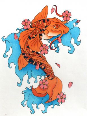 Koi Fish Tattoo