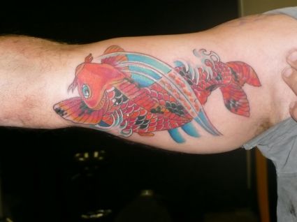 Koi Fish Tattoos Design Pics