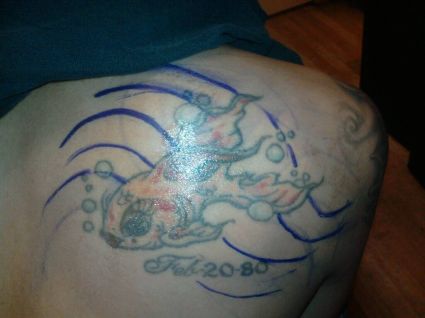 Koi Fish Tattoo Pics On Back