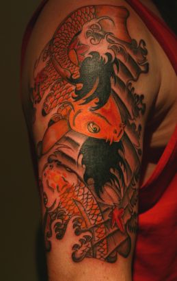 Koi Fish Tats Art