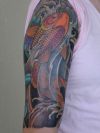 koi image tats on arm