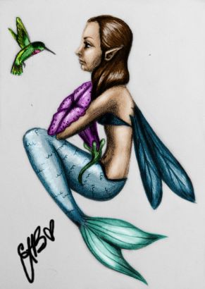 Fairy Mermaid Tattoo