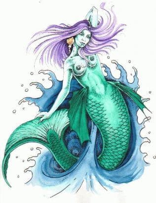Mermaid Tattoo Idea