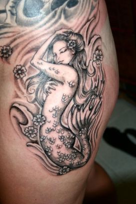 Mermaid Images Tattoo