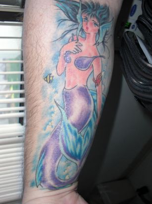 Mermaid Tattoos Print