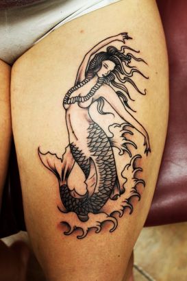 Mermaid Pics Tattoos Idea