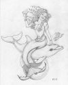 mermaid and fish tattoo