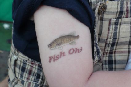 Fish Design On Arm