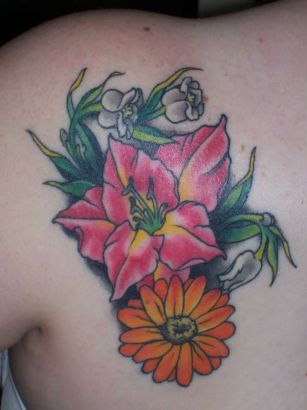 Daisy Flower Pics Of Tattoo