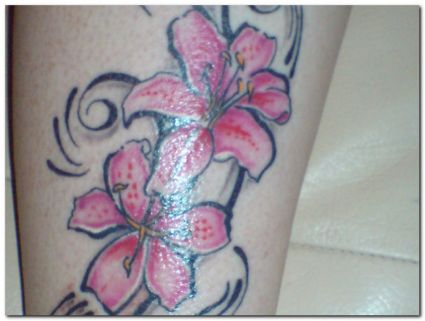 Pink Hibiscus Tattoos