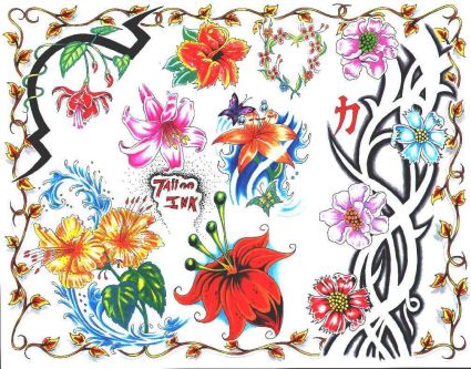 Flower Tattoo Designs