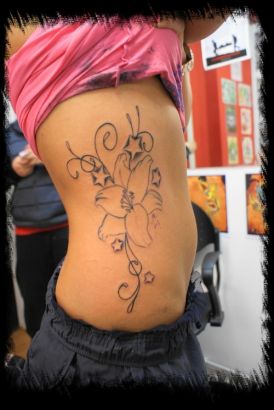 Lily With Star Tats