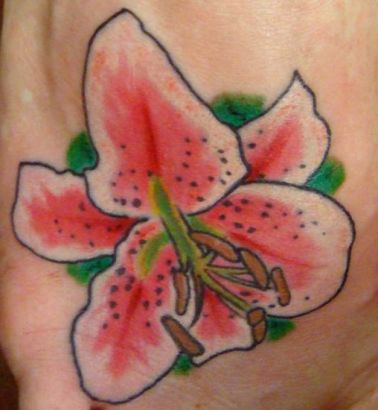 Lily Pics Of Tattoo Design