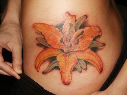 Lily Tattoo Designs Pics 