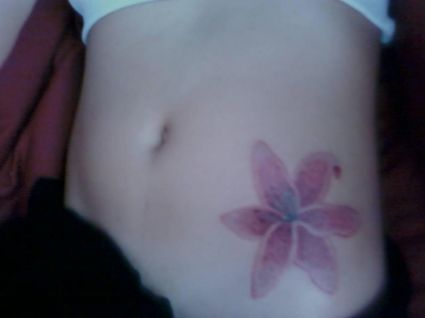 Pink Lily Tat Design Pics