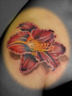 Lily Tattoo Design Picture Gallery