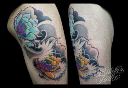 Florencio Lotus Tattoo