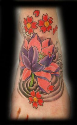 Lotus Feet Tattoos