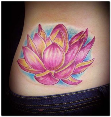 Pink Lotus Tats Pic