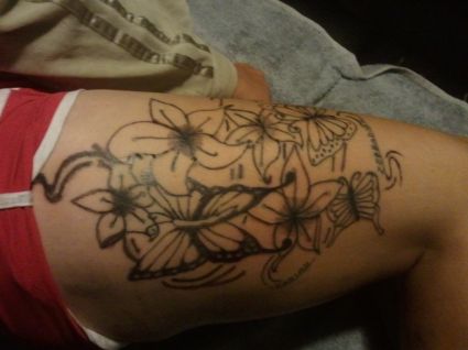 Flowers And Butterflies