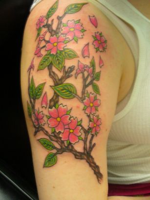 Flower Arm Tattoo