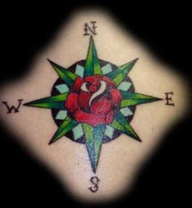 Compass Rose Tattoo