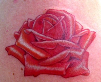 Red Rose Tattoos Pic