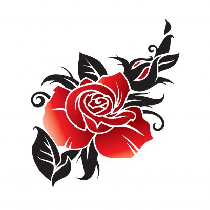 Free Rose Tattoo Image