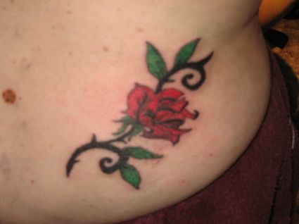 Rose Tat Image Design