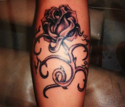 Rose Tattoo Design On Hand