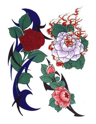 Rose Tats Picture Idea