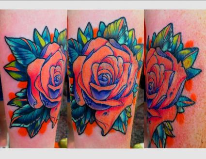 Small Rose Tat