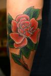 rose tats design