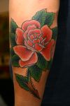 rose tats design