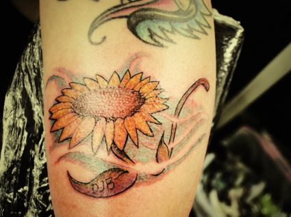 Sunflower Images Tattoo