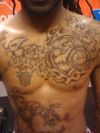 boy's chest tattoos