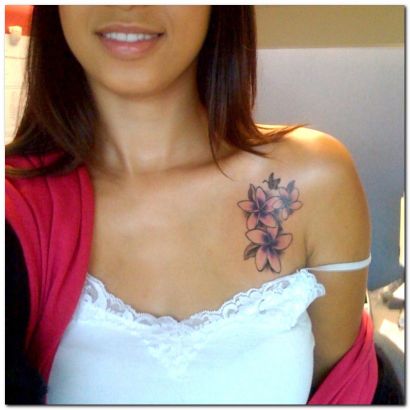 Girls Shoulder Tattoo