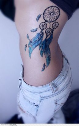Dream Catcher On Ribs