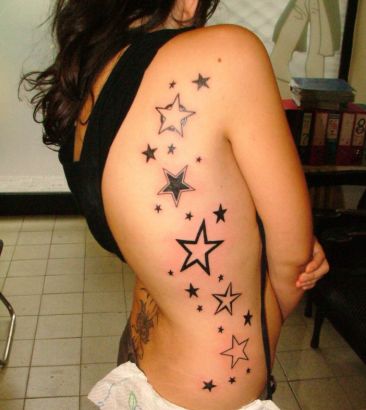 Side Back Tattoo