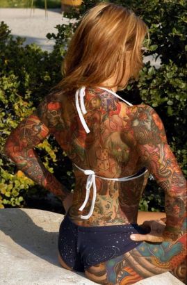 Full Back Tattoos