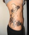 flower tattoo design for girl