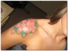 girl shoulder tattoo