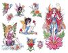 girls fairy tattoo design