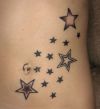 Star girl tattoo