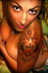 girl tattoo