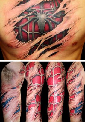 Spider Tattoo Design