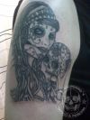 Day Of Dead Girl tattoo design